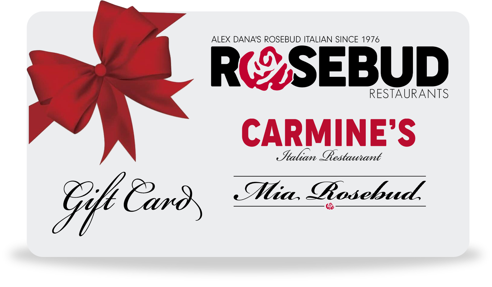 rose gift card